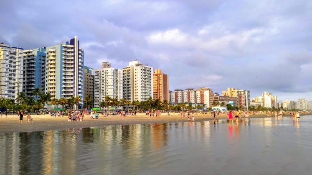 Lindo Kitnet Studio completo e aconchegante Praia Grande (Santos) Exterior foto